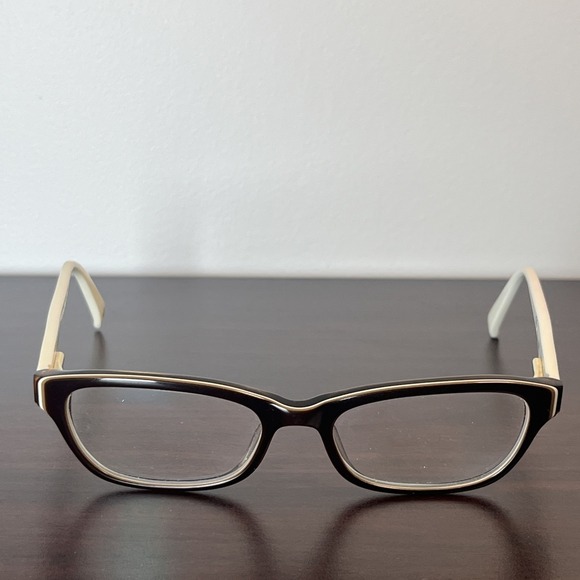 Authentic Diane Von Furstenberg DVF5047 200 Brown/Ivory Eyeglasses‎ 50-17-135 - Picture 2 of 11